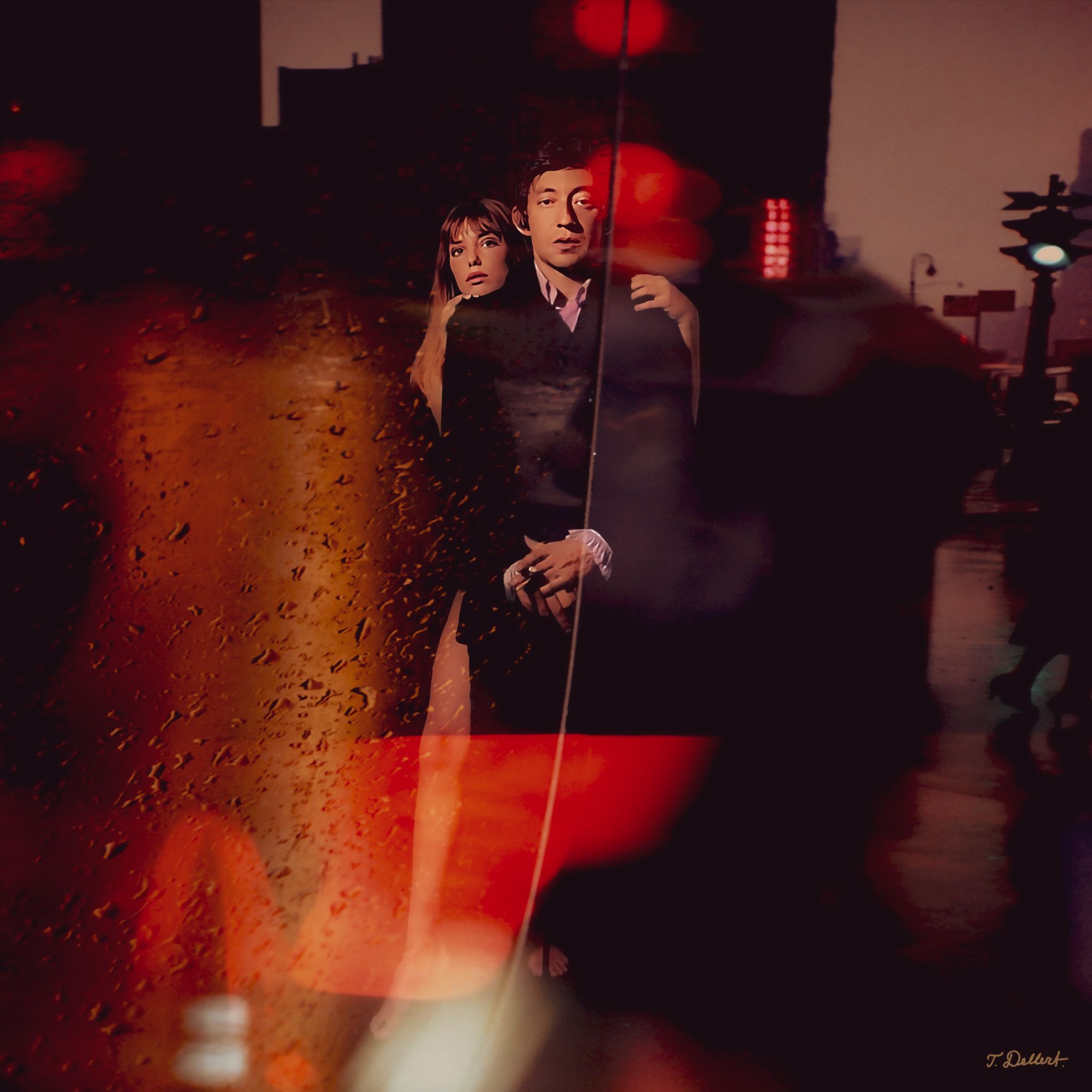 Serge and Jane in New York 